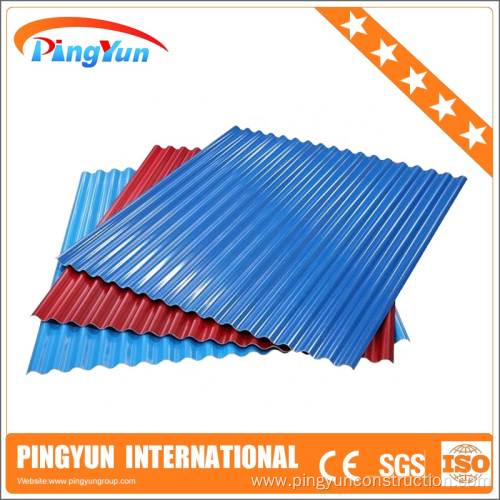 hot sell soundproof pvc roof sheets for villa